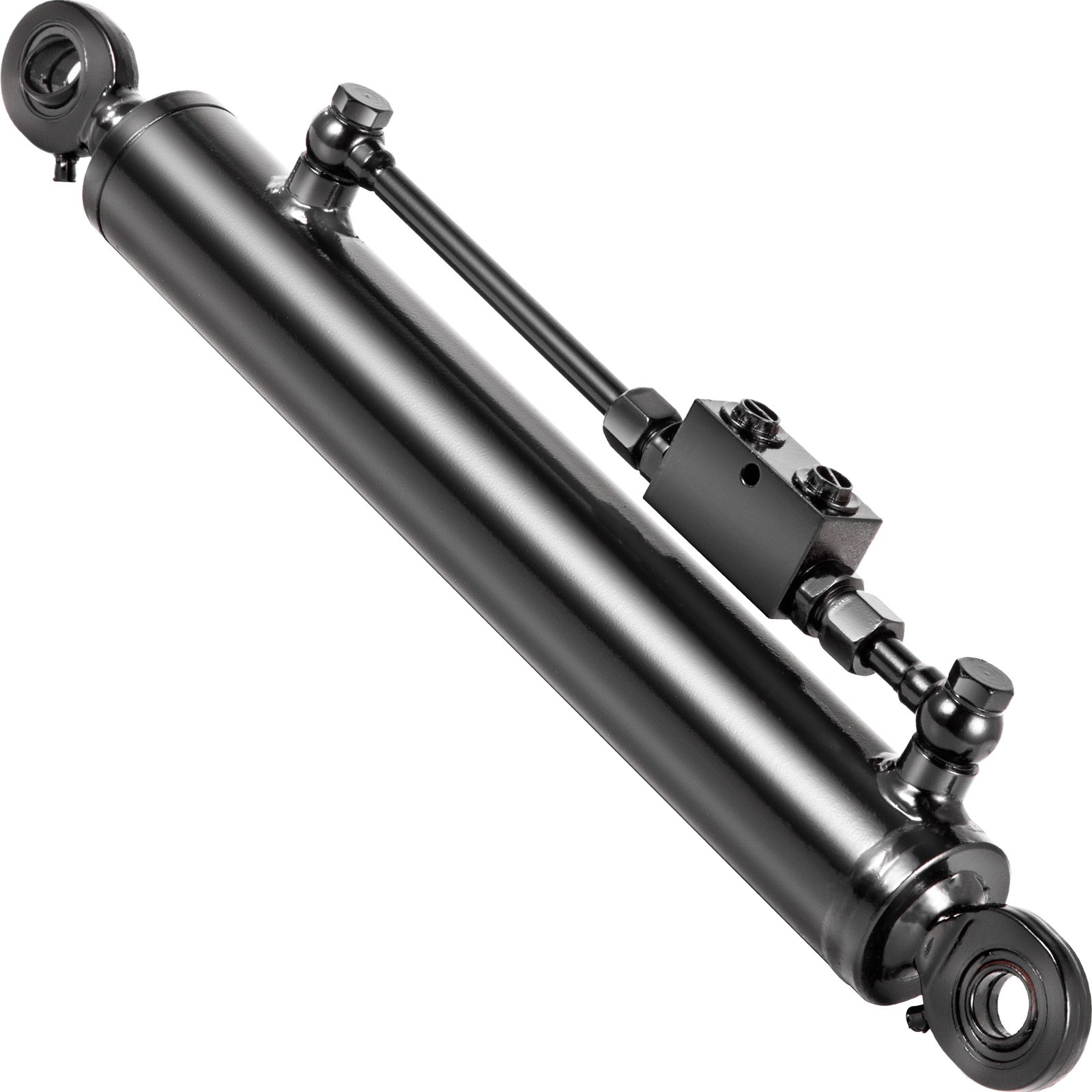 VEVOR Double Acting Hydraulic Top Link Cylinder 2.5" Bore 13" Stroke Check Valve