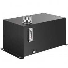 VEVOR Hydraulic Reservoir Oil Tank Fuel Tank 10 Gal Steel with Filter/Temp Gauge