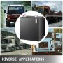 VEVOR hydraulic oil tank used in diverse heavy-duty truck applications.