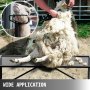 Βάση ζωικού κεφαλαίου VEVOR 51x23 ίντσες, Βάση κοπής με ίσιο τεμάχιο κεφαλιού, Βάση κουρευτικής κατσίκας Μεταλλικό σκελετό Βάση κουρεύματος προβάτων Βάση κουρεύματος ζώων Livestock