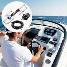 90HP Hydraulic Outboard Steering Kit Marine Boat Hydraulic Steering System