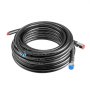VEVOR Hydraulic Steering Kit, 90 HP, Marine Boat Hydraulic Steering System, with 6.9 MPa/1000 psi Helm Pump, Two-Way Lock Cylinder, and 6 m High-Strength Hoses, for Single Station, Single-Engine Use
