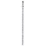VEVOR Aluminum Grade Rod, 14-Feet/8ths 4 Sections Telescopic Measuring Rod, Double-Sided Scale 1/8in Leveling Rod Stick, Aluminum Alloy Survey Rod w/ Bubble Level &Carrying Bag for Houses,Walls,Floors