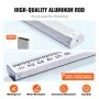 VEVOR Aluminum Grade Rod, 16-Feet/10ths 4 Sections Telescopic Measuring Rod,Double-Sided Scale 1/10ft Leveling Rod Stick,Aluminum Alloy Survey Rod w/ Bubble Level &Carrying Bag for Houses,Walls,Floors