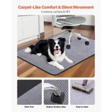 VEVOR Chair Mat 36 x 48-inch Office Chair Mat for Hard Floors Corduroy Surface