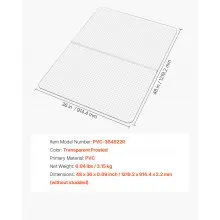 VEVOR Chair Mat 36 x 48-inch Office Chair Mat for Carpeted Floors Rectangular