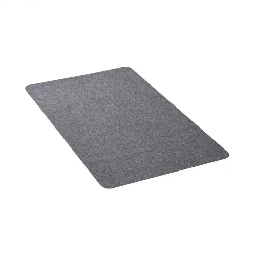 VEVOR Chair Mat, 55 x 35-inch Office Chair Mat for Hard Floors, Floor Protector for Rolling Chairs, Polyester Surface, Non-Slip & Easy to Clean, Smooth Glide Under Desk Rug for Home Office (Dark Grey)