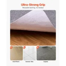 VEVOR Chair Mat 55 x 35-inch Office Chair Mat for Hard Floors Polyester Surface