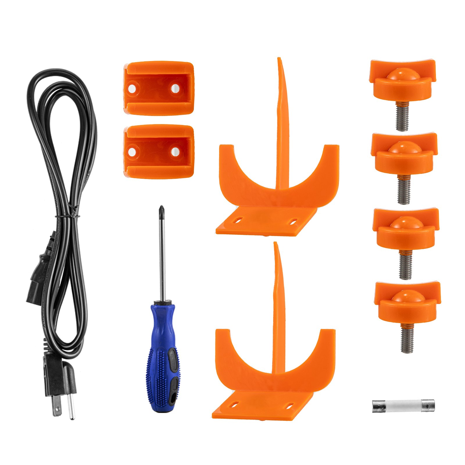 VEVOR Commercial Juicer Machine with Water Tap, 110V Juice Extractor, 120W Orange Squeezer, Orange Juice Machine for 25-35 Per Minute with Pull-Out Filter Box Acrylic Cover and Two Collecting Buckets