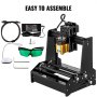 CNC Machine Mini Laser Engraver 15W Laser Engraving Machine Cylindrical Engraver