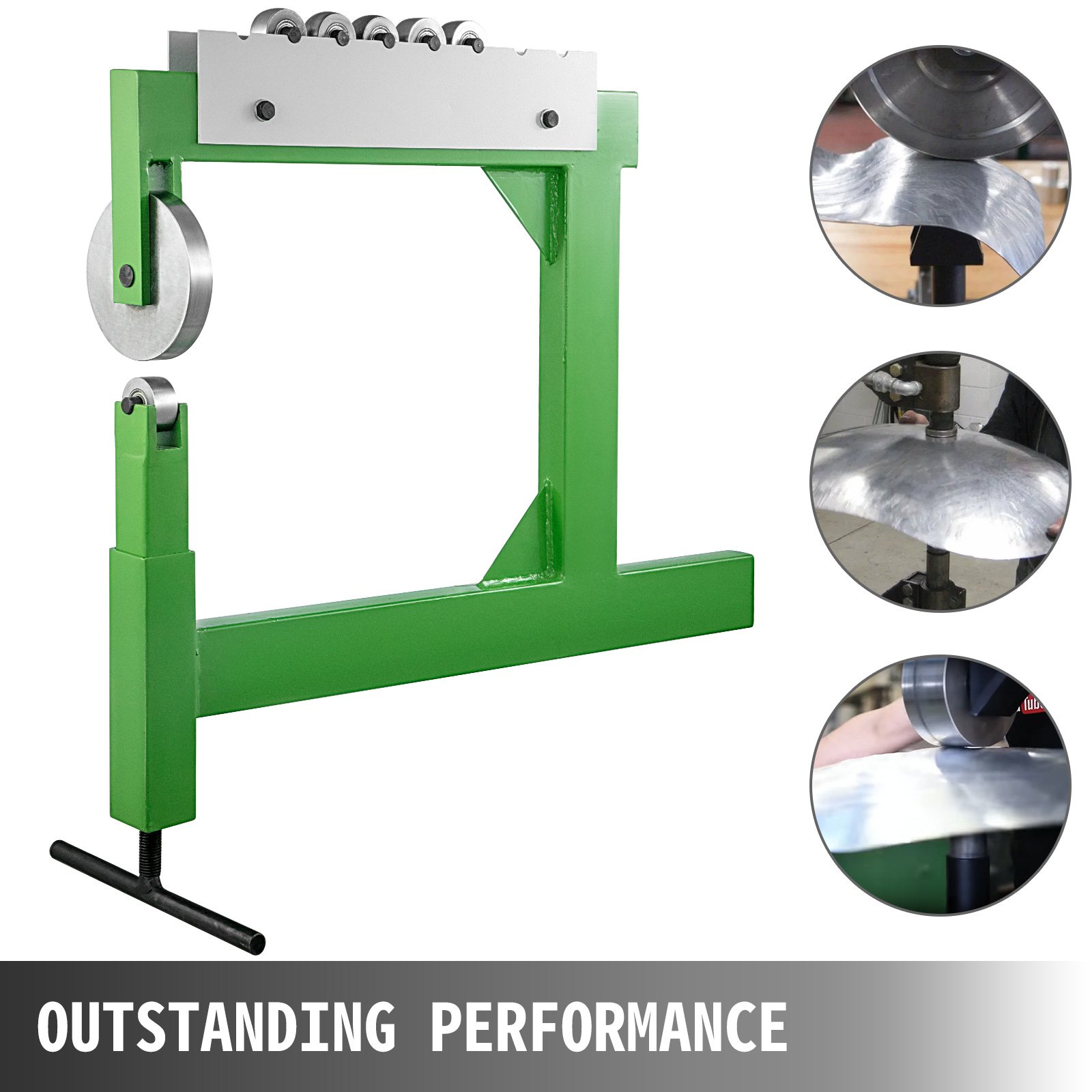 Bench Top English Wheel Metal Shaper English Wheeling Metal Working Machine