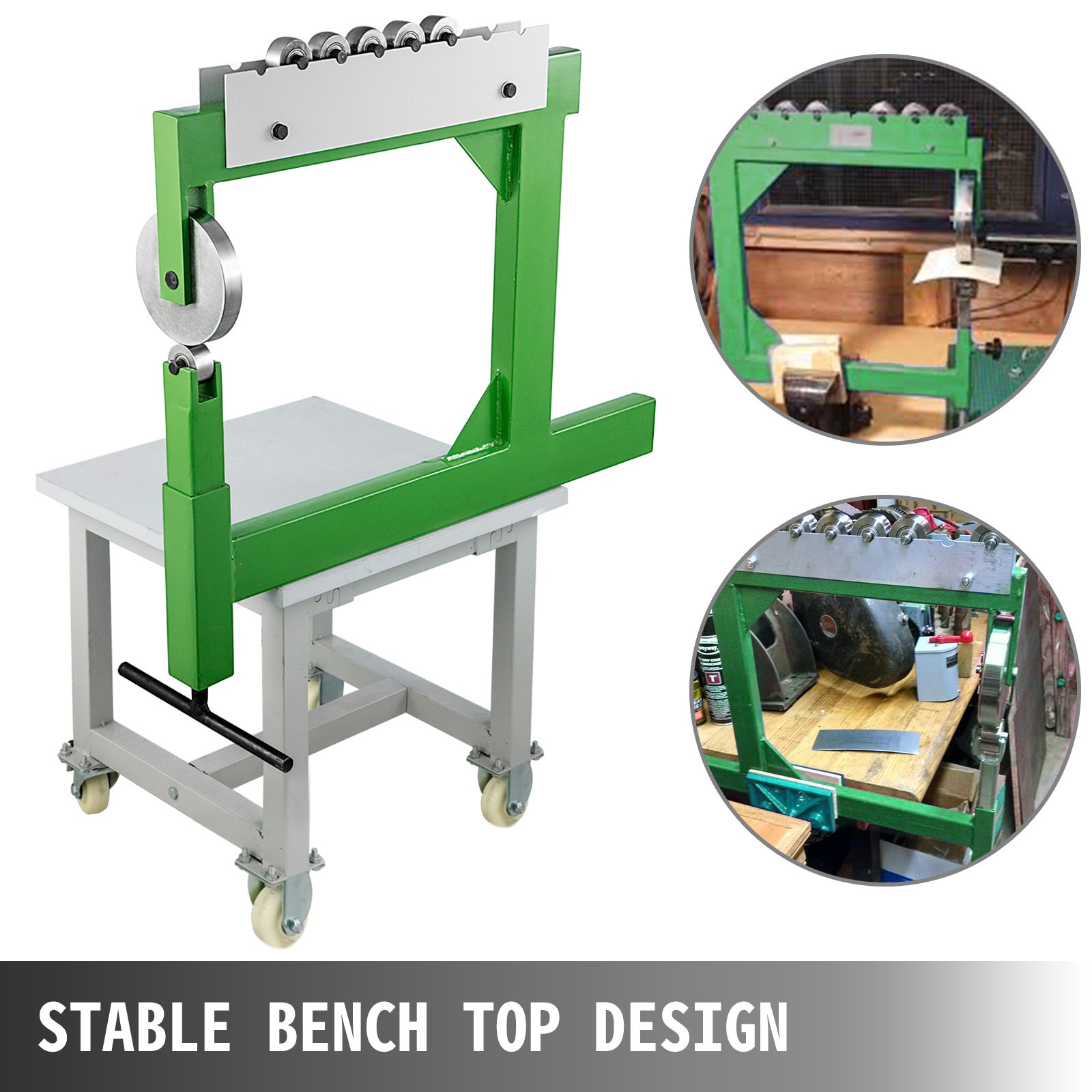 Bench Top English Wheel Metal Shaper English Wheeling Metal Working Machine