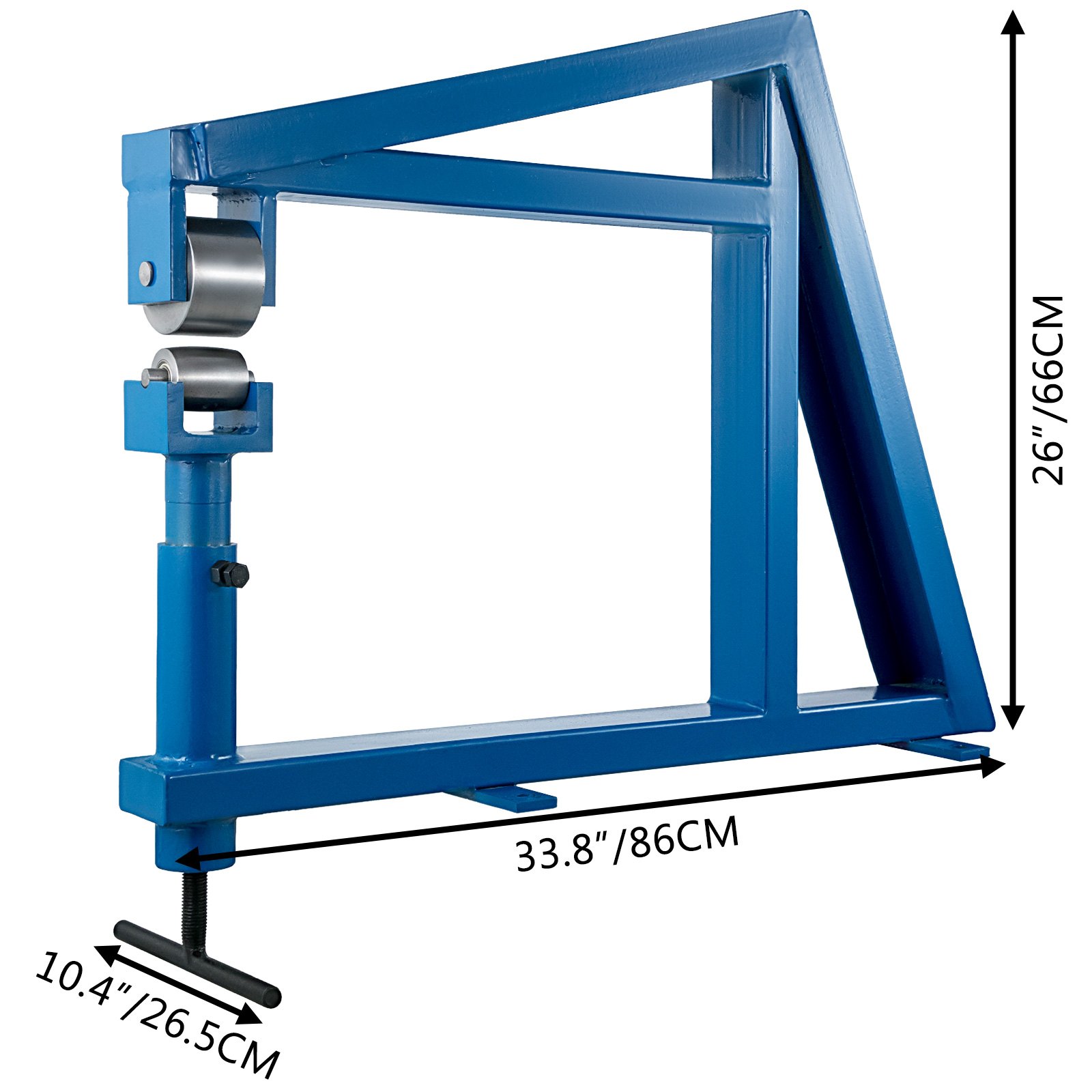 Bench/vice English Wheel With Anvils, Complete Setup, Wheeling Machine