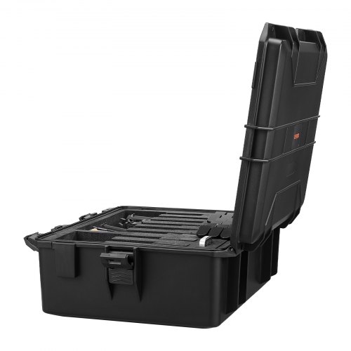 gun tackle box Meiho Run 1010W-2 The Shooters Choice Bullseye Box includes the necessary equipment for cleaning rifles VEVOR Hard Pistol Case, Heavy