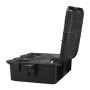 VEVOR Hard Pistol Case, Heavy Duty Hard Gun Case with XPE Foam Lining, Waterproof Pistol Storage Box with Customizable Interior & Handle for Gun, Lenses, Camera, Gear, TSA Compliant, 556x455x225 mm