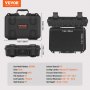 VEVOR Hard Pistol Cases med Pre-cut PU Skum Låsbar Pistol Case for 1 Pistol