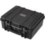 VEVOR Hard Pistol Cases with Pre-cut Lining, Waterproof & Dustproof Hard Gun Case for 6 Pistol, 19.3×17.1×8.3 in Lockable Pistol Case, Black