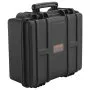VEVOR Hard Pistol Cases with Pre-cut Lining, Waterproof & Dustproof Hard Gun Case for 6 Pistol, 19.3×17.1×8.3 in Lockable Pistol Case, Black