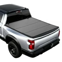 VEVOR Hard Tri-Fold Truck Bed Tonneau Cover, Compatible with 2019-2024 Dodge Ram 1500 (Incl. Classic & New) 6.4 ft (76.3 in) Bed Without Rambox (Not Fit Split Tailgate), Waterproof Folding Truck Cover