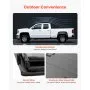 VEVOR Hard Tri-Fold Truck Bed Tonneau Cover, Compatible with 2015-2025 Ford F150 6.5 ft (78.9 in) Standard Bed, Waterproof Fiberglass Hard Folding Truck Tonneau Cover with Aluminum Alloy Support Bar