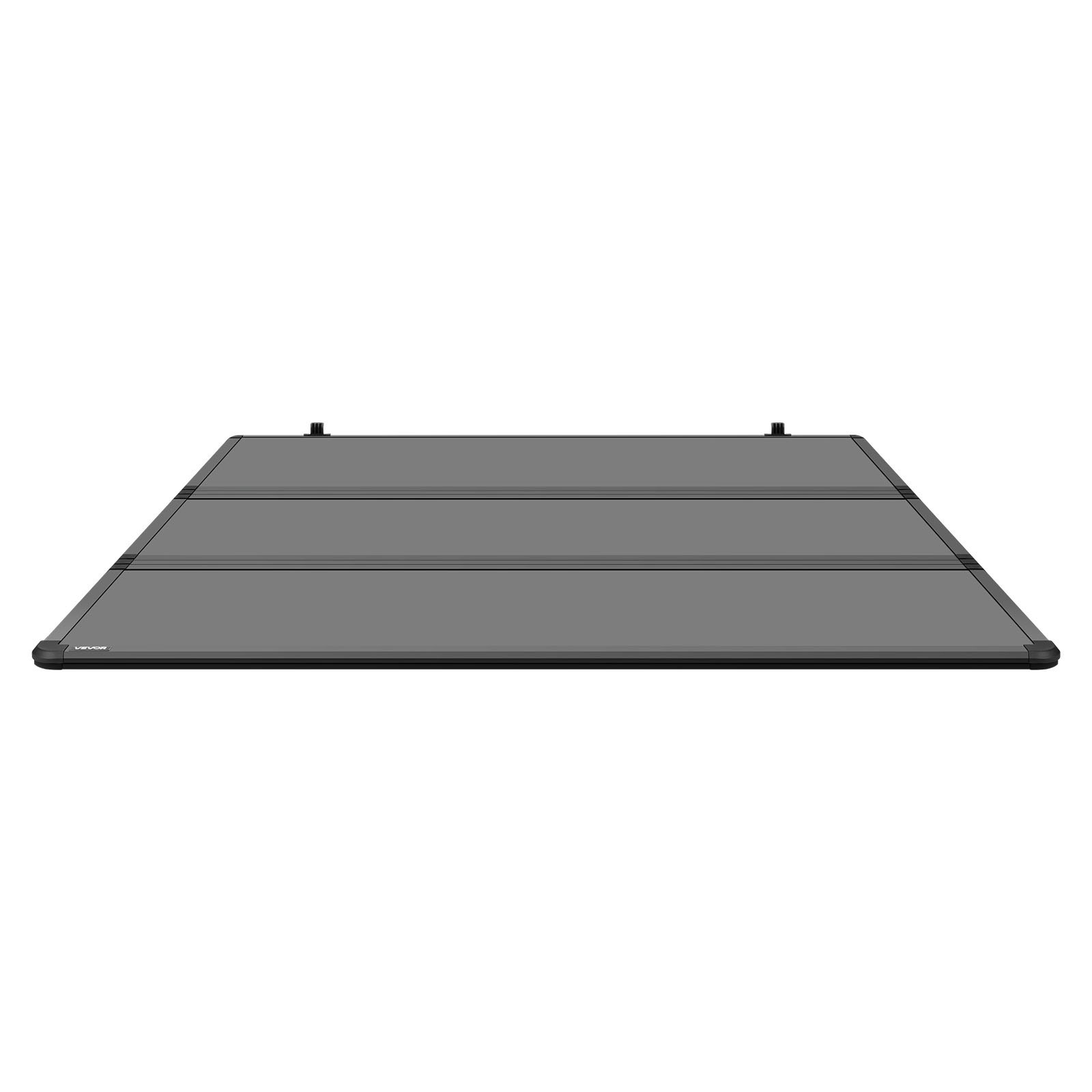 VEVOR Hard Tri-Fold Truck Bed Tonneau Cover, Compatible with 2015-2025 Ford F150 6.5 ft (78.9 in) Standard Bed, Waterproof Fiberglass Hard Folding Truck Tonneau Cover with Aluminum Alloy Support Bar