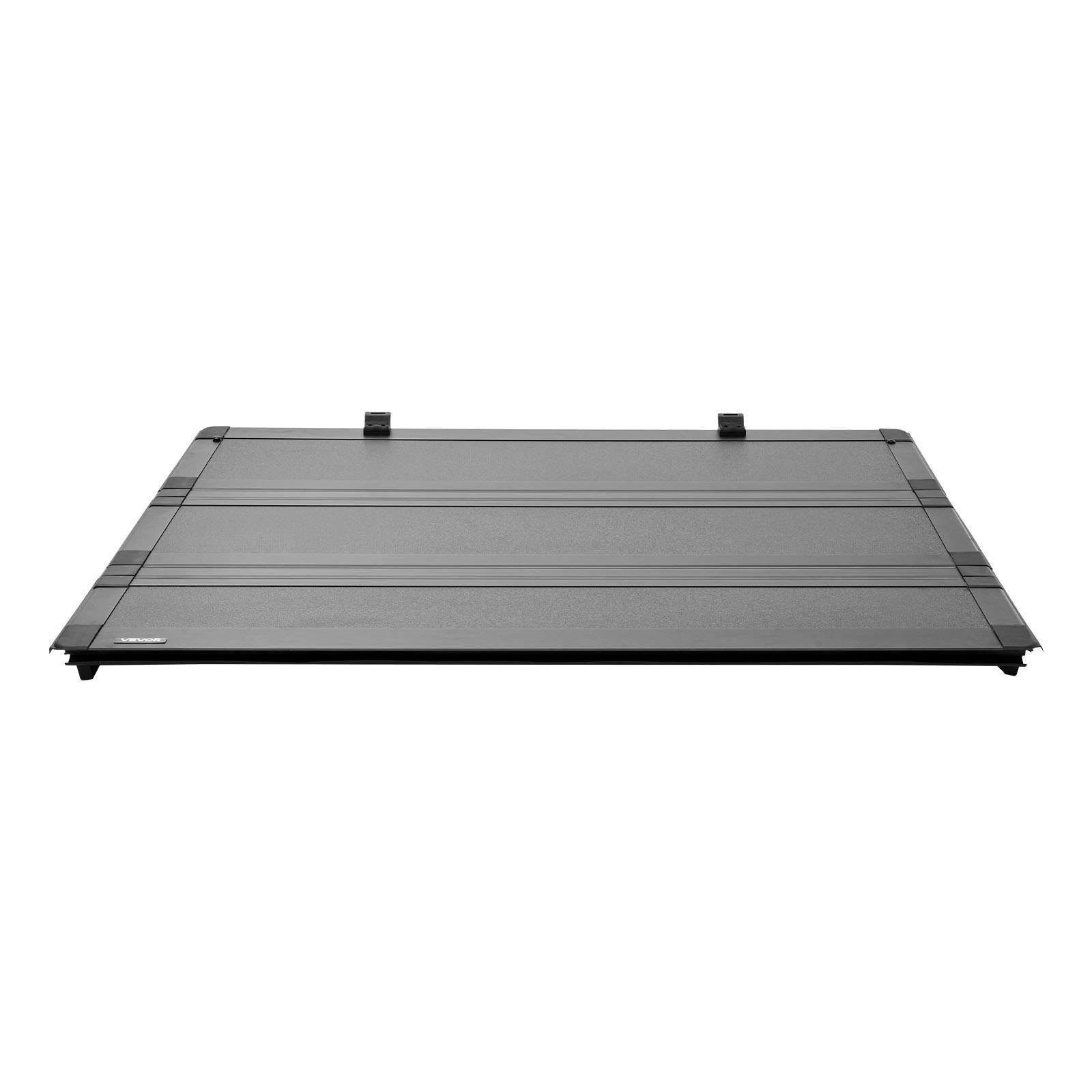 VEVOR Hard Tri-Fold Truck Bed Tonneau Cover, Compatible with 2021-2025 Ford F-150 (Incl. Raptor/Lightning) 5.5 ft (67.1 in) Bed, Waterproof Low-Profile Folding Cover with Aluminum Alloy Support Bar