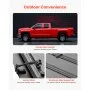 VEVOR Hard Tri-Fold Truck Bed Tonneau Cover, Compatible with 2022-2025 Ford Maverick 138.2 cm Bed, Heavy-Duty Waterproof Low-Profile Hard Folding Truck Tonneau Cover with Aluminum Alloy Support Bar