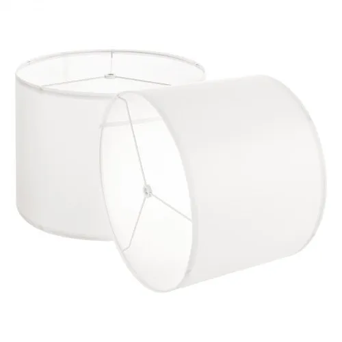 VEVOR Drum Lamp Shade 2 Set, 13 in Top x 13 in Bottom x 10 in High, Medium Drum Linen Lampshade, Replacement Lamp Shade for Table Lamps Floor Lamps Pendant Lights, Easy Assembly Required (Off-white)