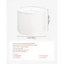 VEVOR Drum Lamp Shade 2 Set, 33 cm Top x 33 cm Bottom x 25 cm High, Medium Drum Linen Lampshade, Replacement Lamp Shade for Table Lamps Floor Lamps Pendant Lights, Easy Assembly Required (Off-white)
