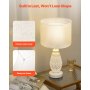 Drum Lamp Shade 13 x 13 x 10 inches Medium Round Lampshade (Light Linen)