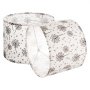 Drum Lamp Shade 2 Set 13 x 13 x 10 in Round Lampshade (Light Dandelion Pattern)