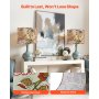 Drum Lamp Shade 2 Set 13 x 13 x 10 inches Medium Round Lampshade (Dark Floral)