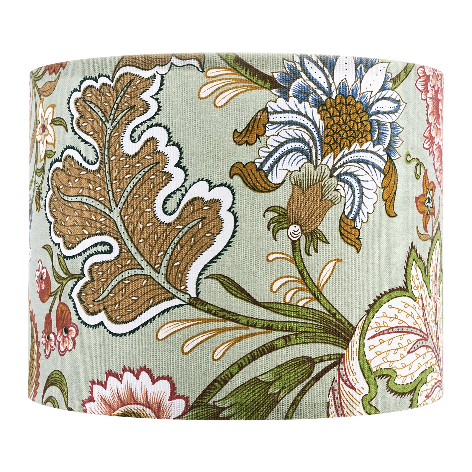 VEVOR Drum Lamp Shade 2 Set, 33 cm Top x 33 cm Bottom x 25 cm High, Medium Drum Linen Lampshade, Replacement Lamp Shade for Table Lamps Floor Lamps Pendant Lights, Easy Assembly Required (Dark Floral)