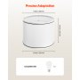 Lamp Shade 2 Set 11 x 13 x 10 in Lampshade with Harp and Spider Fitter (White)
