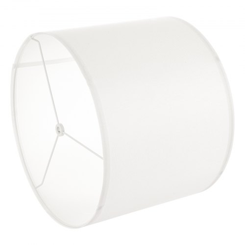 Small White Fabric Lamp Shade - 5.1" Diameter X 6" Height - For Table & Bedside Lamps