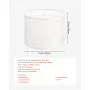 VEVOR Drum Lamp Shade 2 Set, 16 in Top x 16 in Bottom x 12 in High, Large Lampshade with Harp, Replacement Lamp Shade for Table Lamps Floor Lamps Pendant Lights, Easy Assembly Required (Off-white)