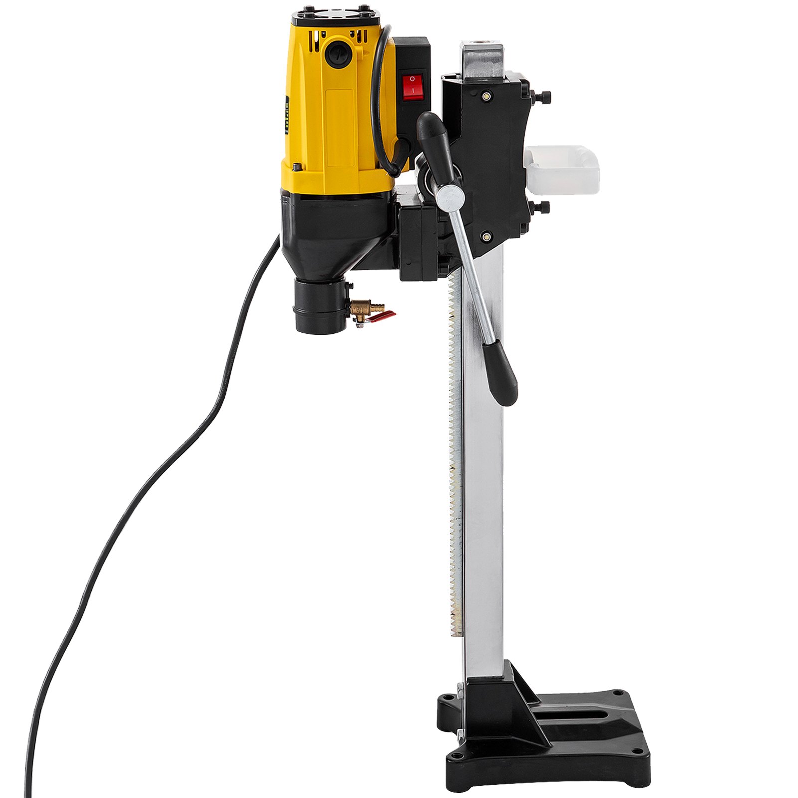 VEVOR 6 Inch/160MM Diamond Core Drilling Machine 2180W Diamond Core Drill Rig with Stand and Drill Bits,Wet Dry Core Drill Rig for Diamond Concrete Drilling Boring (Drill Bit Diameter: 4.25'/108MM)
