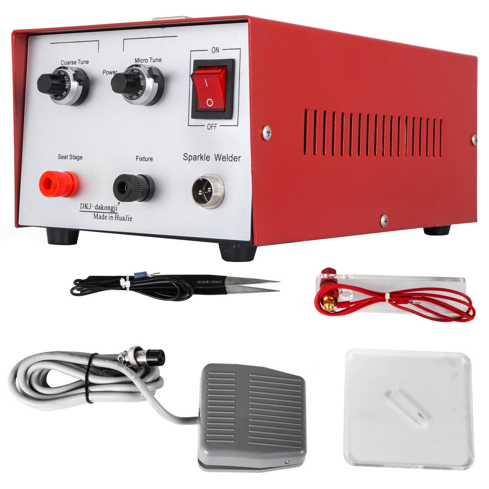 200w Pulse Sparkle Spot Welder Jewelry Gold Silver Platinum Welding Machine 220v