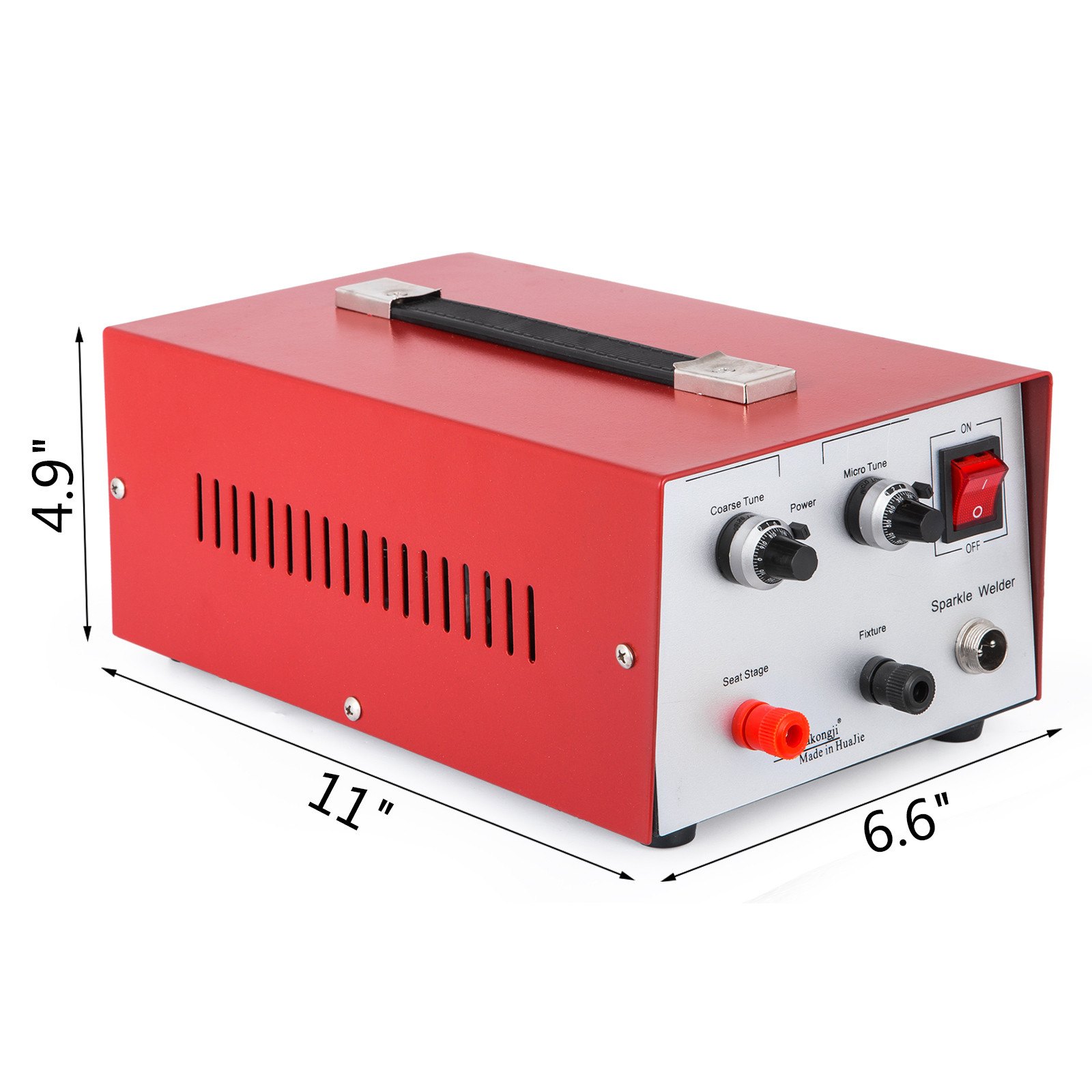 200w Pulse Sparkle Spot Welder Jewelry Gold Silver Platinum Welding Machine 220v