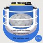 Portable Ice Maker 12KG(26LB) Per 24 Hours 2 Cube Size with Ice Scoop Euro- plug