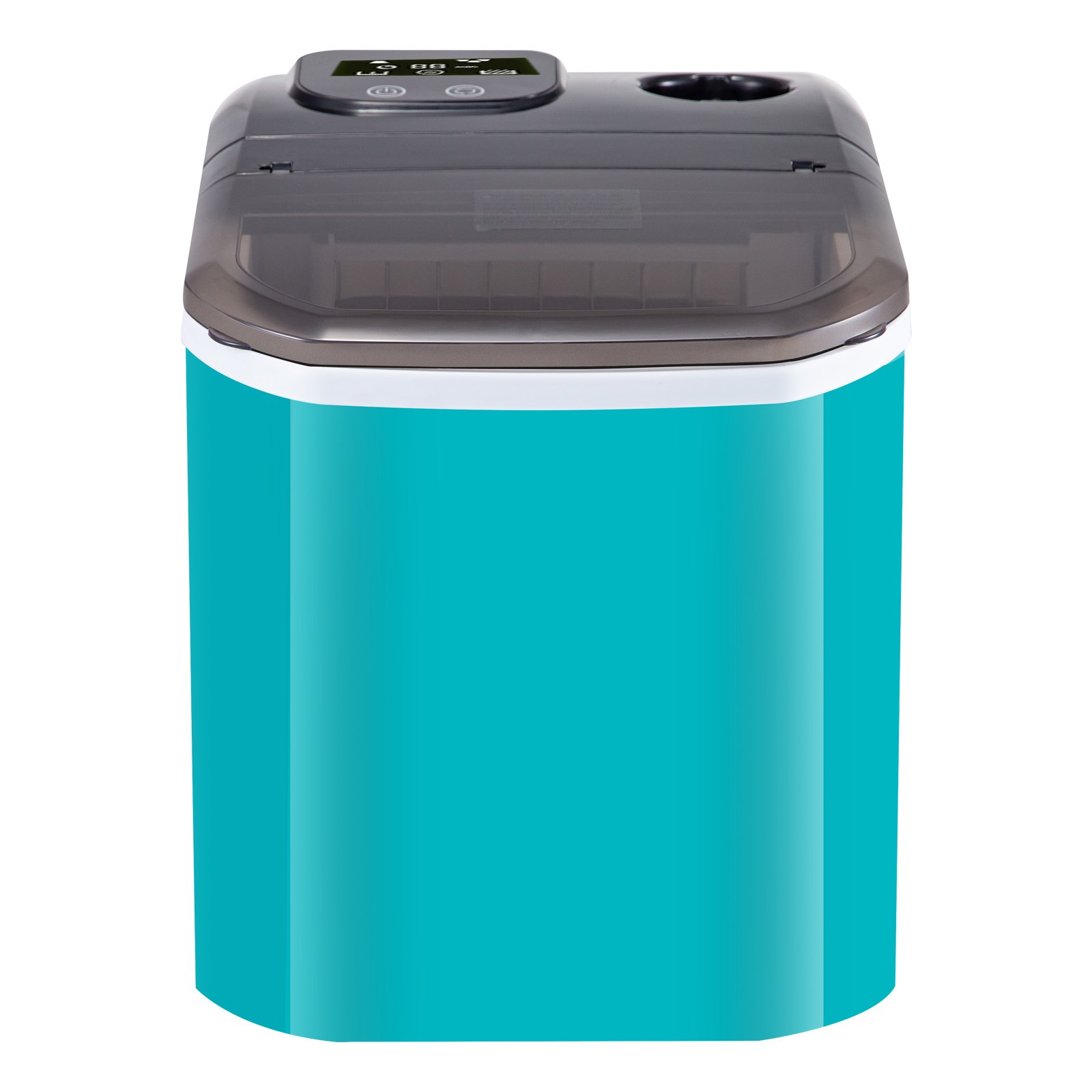 Auto Clear Ice Cube Machine Ice Maker Portable Ce Cb Etl Small 28lbs/24h Good