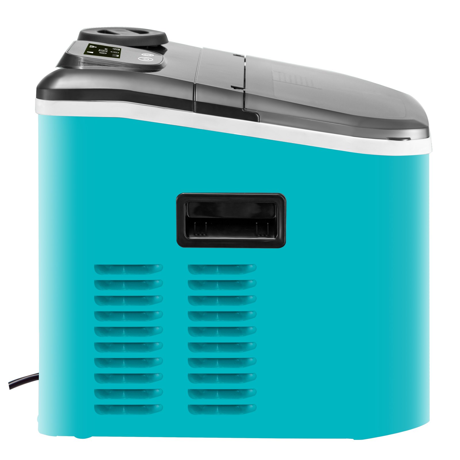 Auto Clear Ice Cube Machine Ice Maker Portable Ce Cb Etl Small 28lbs/24h Good