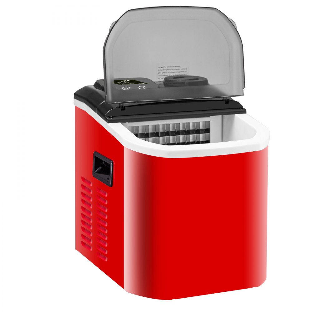 VEVOR Portable Clear Maker 48LBS 24H Auto Ice Maker Machine with Ice Scoop and Basket,Counter Top Ice Maker Machine Compact and Self Cleaning for Home/Kitchen/Office