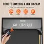 VEVOR Walking Pad, Under Desk Treadmill for Home Office, Working Walking Jogging Machine, 265 Lbs Capacity 2.5HP Portable Lightweight Walking Pad, with Remote Control and LED Display