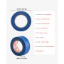 VEVOR Painters Tape, 2 Inch Wide (1.88 In x 60 Yds), 3 Rolls, Blue Painter Tape for Painting, Edge, Trim, Ceiling, Masking Tape Protects Surfaces and Removes Easily, DIY Craft Art, Labeling Decoration