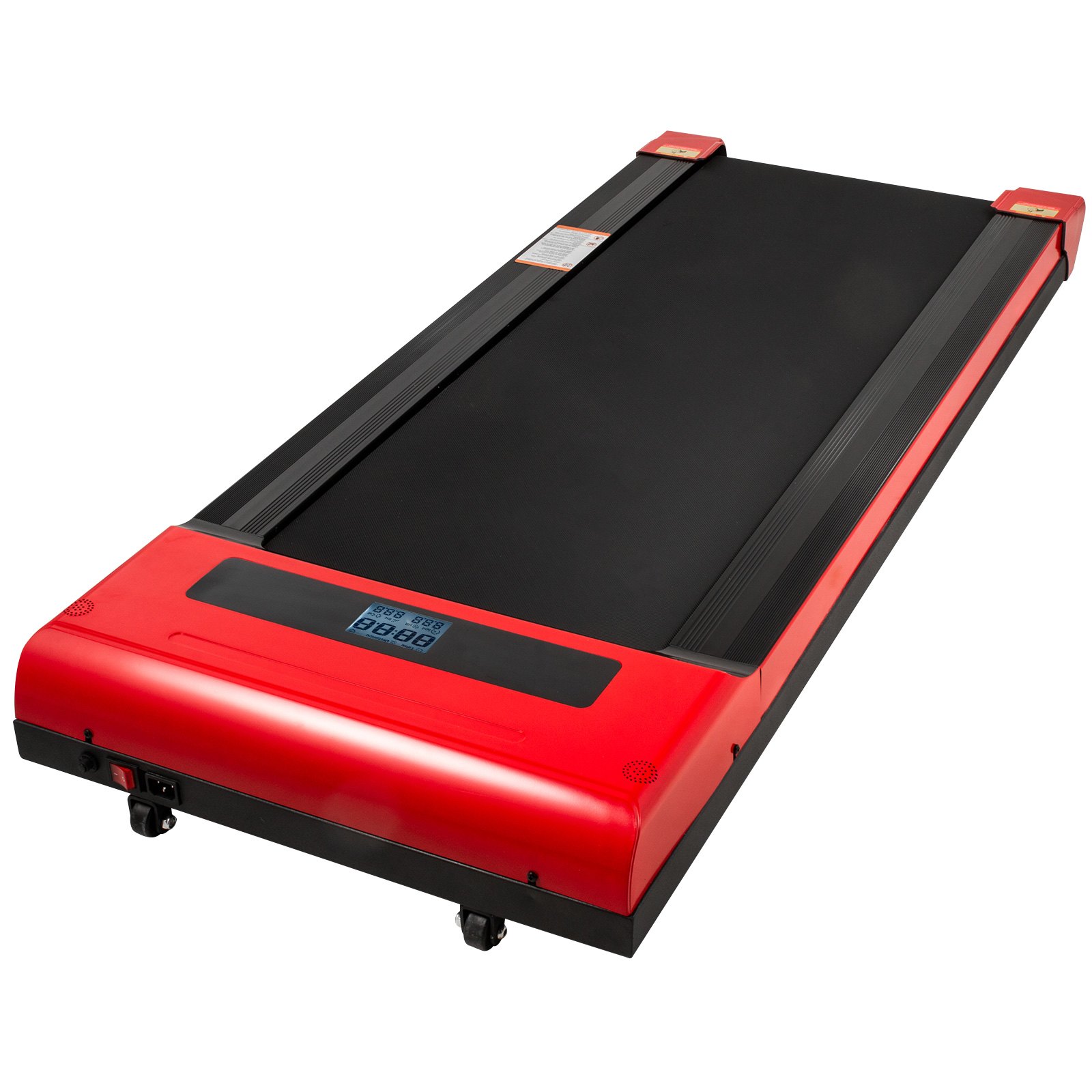 VEVOR Under Desk Treadmill for Home, Portable Walking Pad, 500W Motor Treadmills for Running, Adjustable 1-6.0km/h Speed for Home Running Machine with Remote Control, LCD Screen & Calorie Counter