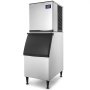 VEVOR Máquina para hacer hielo comercial, aprobada por ETL, 400 libras/24 horas, panel LCD, máquina de hielo comercial con almacenamiento de 350 libras para el hogar, bar, cafetería, compresor SECOP, refrigerado por aire, incluye cucharas y filtro de agua