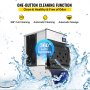 VEVOR Commercial Ice Maker Machine, 110V 550LBS/24H 350LBS Large Storage Ice Machine, ETL Approved, Advanced LCD Panel, SECOP Compressor, Air Cooled, Quiet Operation, Include Scoop & Water Filter