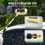 Car Wash Brush 66.7-Inch Car Washing Brush with 12" Soft PVC Bristle Head