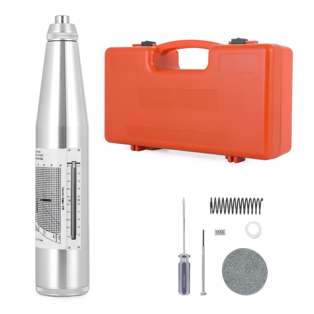 ZC3-A Concrete Rebound Tester Schmidt Hammer High Hardness Durable Power-Free